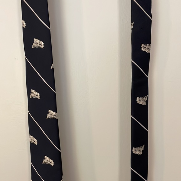 Penn State Shops On Campus Poly Silk Blend Nittany Lions Football Tie - Picture 6 of 14